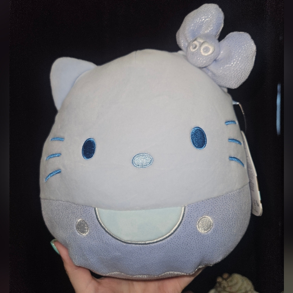 NWT Blue Hello Kitty 50th Anniversary 8" Sanrio Squishmallow